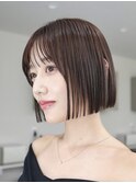ぷつっとラインのミニボブ