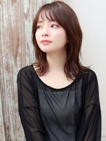 アトラスサロン 札幌大通り(Atras.salon)&nbsp;札幌/髪質改善/小顔シースルーバング×くびれウルフレイヤー