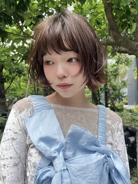 ソレイユトウキョウシブヤ(SOLEIL TOKYO shibuya) ボブレイヤー×シアーブラウン