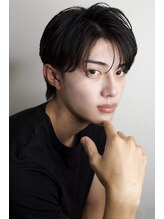 エニー 栄(Any) men's hair シースルーセンターパート