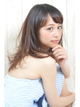 マティス 表参道(matiz) 小顔ロブエアリーミディ☆シアーベージュ