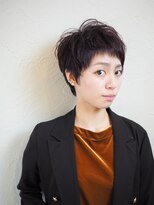 ジルチ ヘアー(Zilch hair)&nbsp;くせ毛を活かしたショートカット／くびれショート／白髪ぼかし