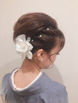 クロリ(Coloris) 着物アレンジスタイル!(アップスタイル)