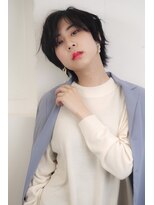 アイリー 名古屋(A/LEE)&nbsp;≪AILEE≫こなれショートボブ/ネイビーカラー