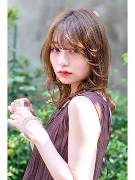 テイラー(Taylor) 【Taylor 】大宮 ゆるふわレイヤー×ココアベージュ