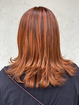 ベイス アワジ(BASE) オレンジカラーのエアタッチ