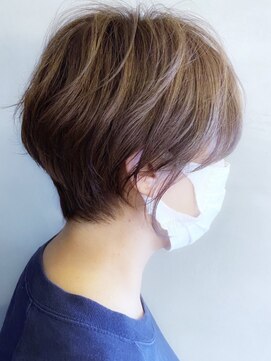 シャンプー 本店(SHAMPOO) 大人可愛い/くびれ×小顔補正立体カット/ショートボブ