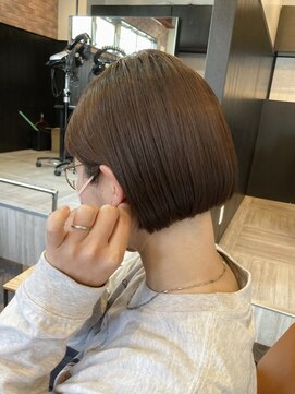 バイナル ミニボブ　ストレート　金子