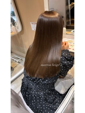 フィゼル 福島店(fizelle) マロンベージュ＊いけもとみお