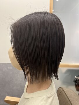 フレームプラス 御堂筋難波店(FRAME +) ぱつッとボブ