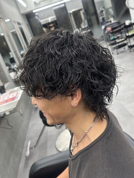 オーバルバイアピッシュ(OVARL by apish) 縦落ちウルフ