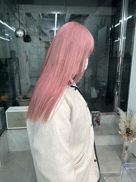 ネンドヘアー(nendo_hair) ピンクカラー/ホワイトピンク