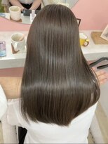 似合わせ/白髪ぼかし/インナーカラーに特化した髪質改善サロン 元住吉 武蔵小杉&nbsp;アッシュベージュグレージュオリーブ/元住吉