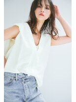 リトル 千葉(little)&nbsp;シースルーバングレイヤーベージュ