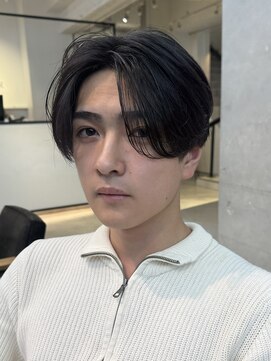 ゼスト パーク(ZEST PARK) 毛流れパーマ/センターパート/韓国ヘア/U24