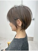 黒髪カタログ/ボブルフ/小顔に見せるヘア/ワンレン