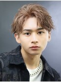 フェザーショート【リバースショート、毛流れパーマ】刈り上げ