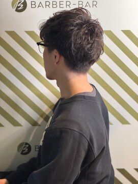 バーバーバー アカバネ(BARBER-BAR AKABANE) ふんわり清潔感ショートマッシュ×メンズ透明感カラー#3