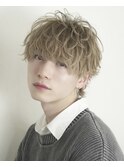 ミルクティーふんわりモテる色気マッシュ
