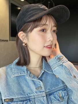 ガーデントウキョウ(GARDEN Tokyo) 外ハネ/縮毛矯正/暗めカラー/髪質改善/似合わせ顔周りカット