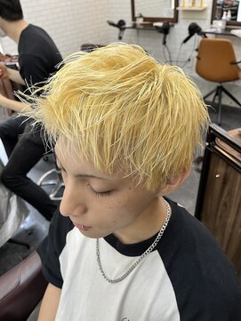 テーラヘアー 瑞江店(TELAHAIR) 抜きっぱなしハイトーンカラー【TELA HAIR 瑞江】
