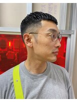 ルックグッドストア タカラヅカ(LOOK GOOD STORE TAKARAZUKA)&nbsp;メンズカットスキンフェードベリーショートアッシュブラック