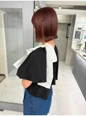 ピンクグレージュ