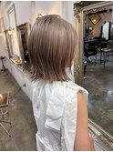 ワンブリーチで叶うミルクティーベージュ