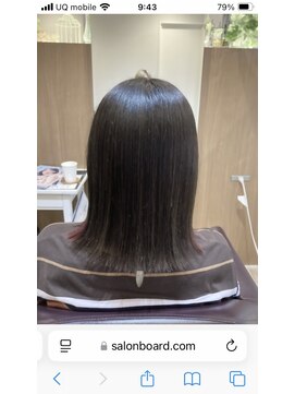 エル バイ ファースト(L by first) 【Lby first】デザインカラー前に髪質改善はいかがですか?