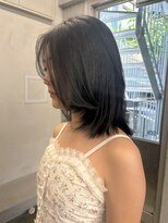 キーチェ 梅田中崎町(keych)&nbsp;レイヤーカット/オリーブベージュ/ブリーチなし/髪質改善/梅田