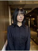 海外風レイヤーカット