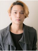 20代30代かき上げブリーチデザイン波打ちパーマh仙台