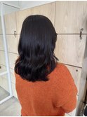 大人可愛いくすみカラーダークラベンダーグレー20代30代