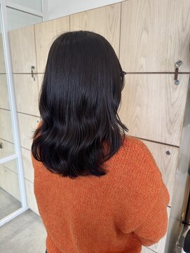 アドラーブル 万代店 (adorable) 大人可愛いくすみカラーダークラベンダーグレー20代30代