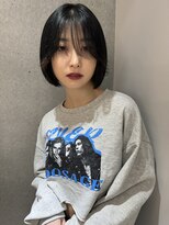 アマトウキョウスマートサロン(AMA TOKYO×Smart Salon)&nbsp;タッセルボブ　切りっぱなしボブ