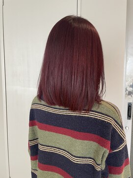 アイデンアンドティティ(IDEN AND TITY) 《kando hair》ボルドー/レッド/赤紫/ヴァイオレット/ボブ