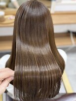 ランプ(Lamp) くびレイヤー グレーベージュ 白髪染め 白髪ぼかし 髪質改善