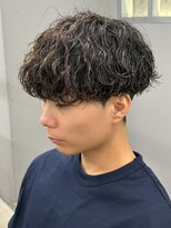 エルマーク 和歌山(L-MARK)&nbsp;波巻きスパイラル/men's/フェザーパーマ/メンズパーマ/学割
