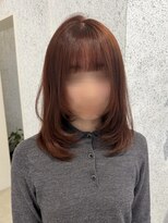 コモドルポ(comodo rupo)&nbsp;チェリーレッド・抜け感レイヤー