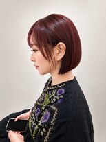 コノカ 北浜(KONOKA)&nbsp;30代に人気◎上品見えする“丸みボブ”スタイル