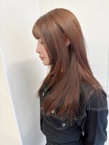 シエ バイ ケンジ 湘南台(sie by KENJE)&nbsp;ミルクティーブロンド/ダークブルー/デジタルパーマ/湘南台