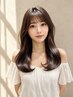 【髪質改善Level★★★】カット+髪質改善ダメージレスカラー+集中補修¥23900