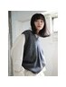 【崩れない前髪】カット+前髪ストレート+3stepオージュア￥16500→￥13400
