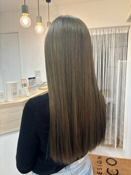 ヘアーデザインパルコ(HAIR DESIGN PARCO)の写真/最高級の補修成分で髪をケア。トリートメントで艶々に導くサロンで理想の髪へ！