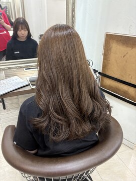 ヘアーアンドメイク シークタチカワ 立川店(Hair&Make Seek) 透明感ベージュカラー