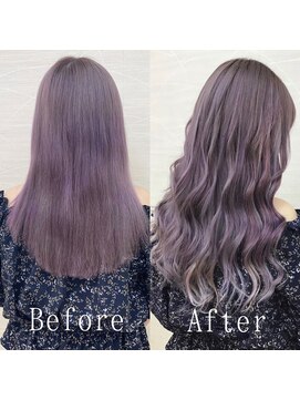 あるじゃんすー 新宿店 ラベンダーピンク#シールエクステ#エクステ#イメチェン#新宿