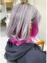 デイズ(days)&nbsp;イメチェンデザインカラーピンクインナーカラー☆10代20代30代