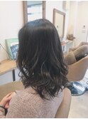 巻き髪ロング