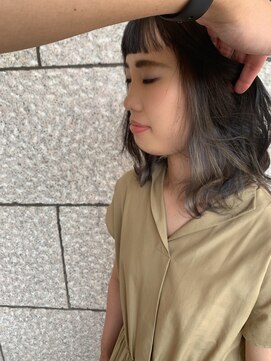 ライズ バイ レボ 柏店(RISE by REVO) ボブ/カーキグレージュ/大人かわいい/フェザーバング