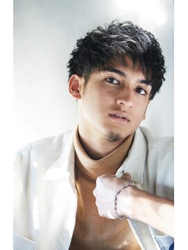 ブレイブ ヘアデザイン(BRaeVE hair design) 束感ブラックショートマッシュ